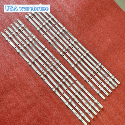 12Pcs LED Backlight strips for Vizio E65U-D3 SVG650A28_REV05 V650DJ4-QS5