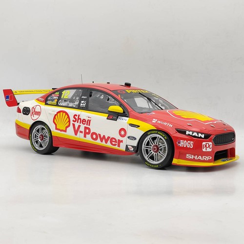 Superdeportivo Biante 1:12 carcasa V-Power Racing Team Ford Falcon FGX 2017 #12 B12F17B - Imagen 2 de 11