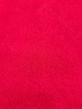 Red One Sided Short Soft Fleece Like Fabric 84"x54" Yards