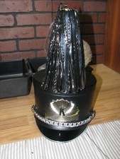 Vintage DeMoulin Marching Band Hat W/Tassel and Hard Case