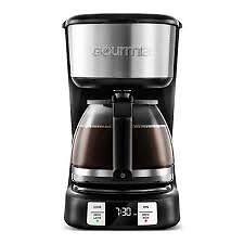 Gourmia 5 Cup Programmable Drip Coffee Maker with Brew Later Black - Picture 2 of 2