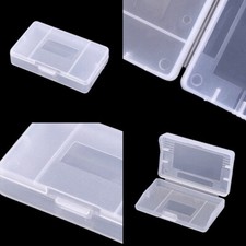 US 20 Pc Clear Cartridge Cases For Nintendo Game Boy Advance GBA Games Covers