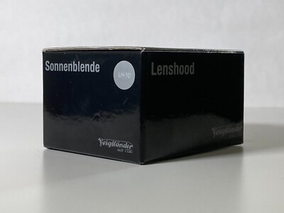 Voigtländer lens hood LH-10 for Nokton 1.2/50mm sold in original packaging