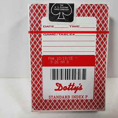 Bee Playing Cards Dotty's Standard Index P New Sealed in Original Box