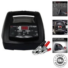 Fully Automatic 6-in-1 Battery Charger & 100 Amp Engine Starter for All Vehicles