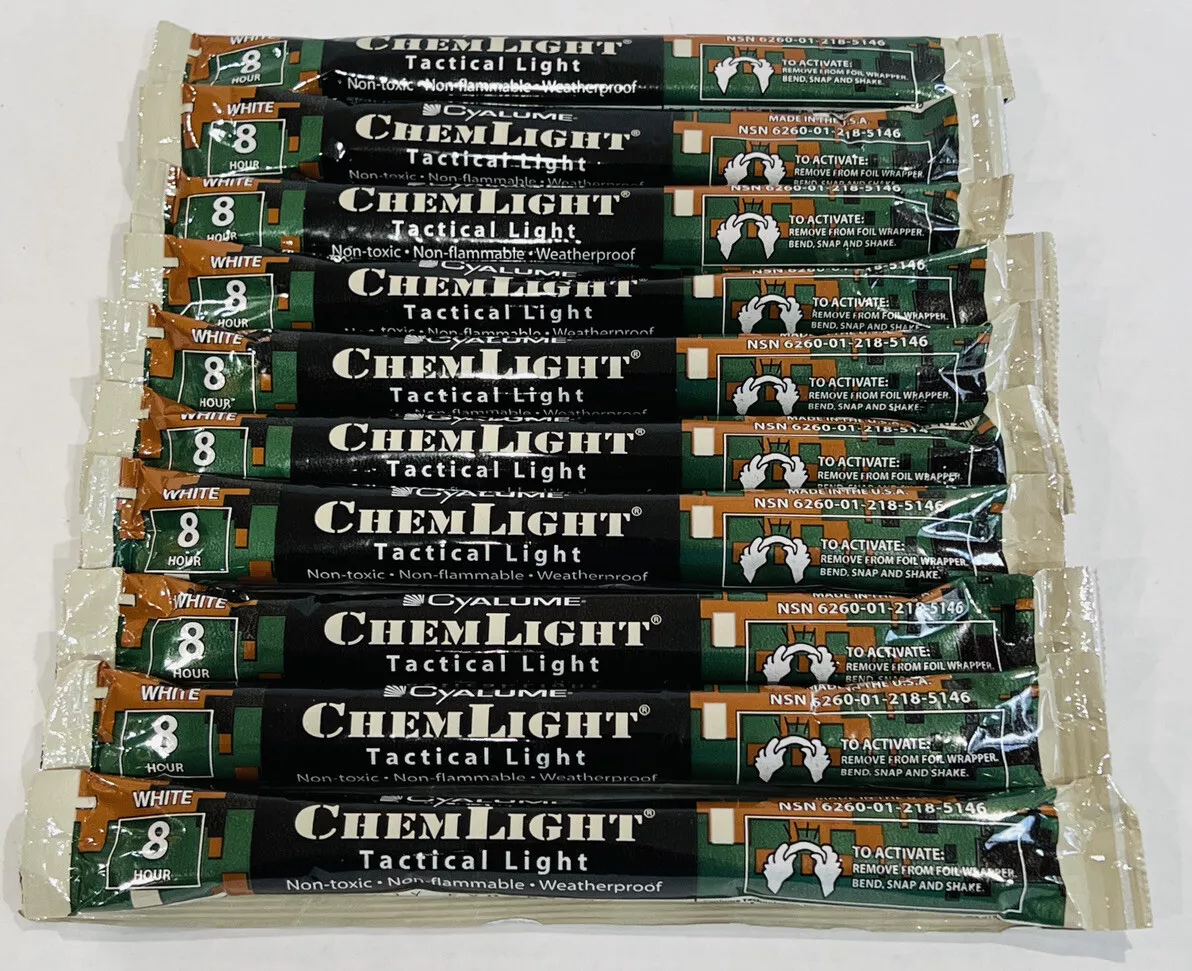 Cyalume chemical light clearance sticks