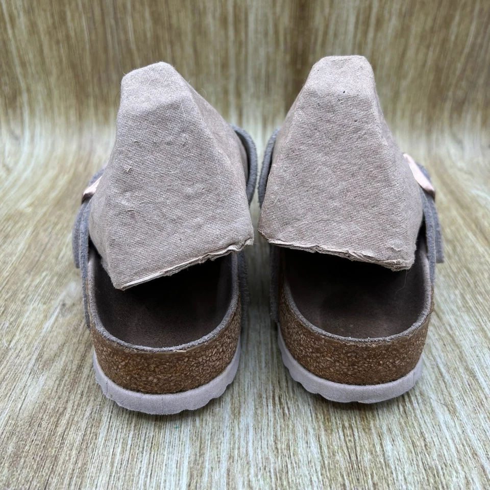 Sandalias Birkenstock Gizeh para mujer talla 5 EU 36 beige metálico tanga informales Foto 4 de 4
