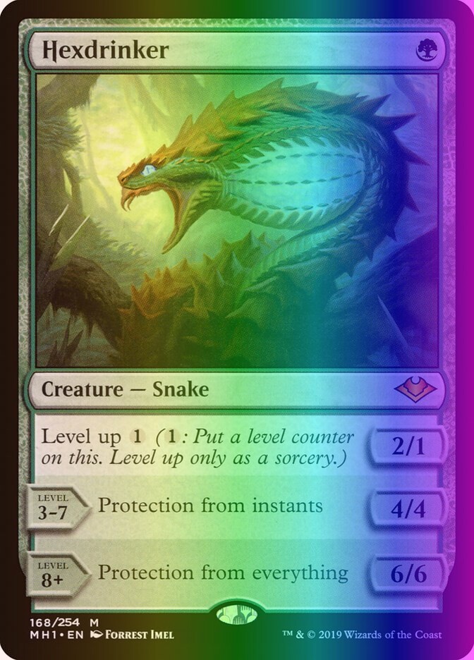 MTG Magic the Gathering Hexdrinker (168/405) Modern Horizons NM FOIL