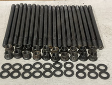 20 Arp Head Studs Fits Ford Powerstroke 6.4l 12pt Arp2000 Black Oxide