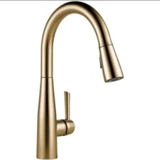 Delta Essa Pull-Down Kitchen Faucet Model 9113-CZ-DST Champagne Bronze Finish