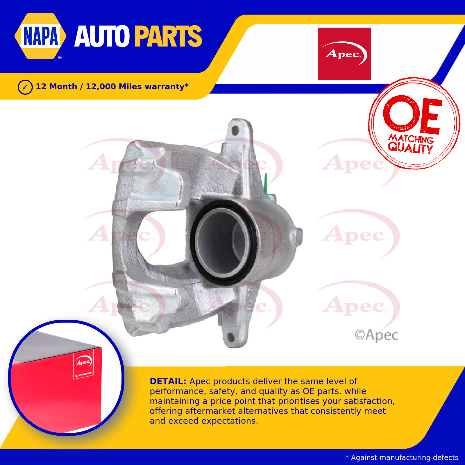 Brake Caliper LCA776 Apec 542550 5542099 93192893 93199805 Quality Guaranteed
