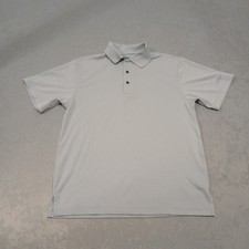 Ben Hogan Mens Polo Shirt Small 34/36 Gray Performance Golf Collection