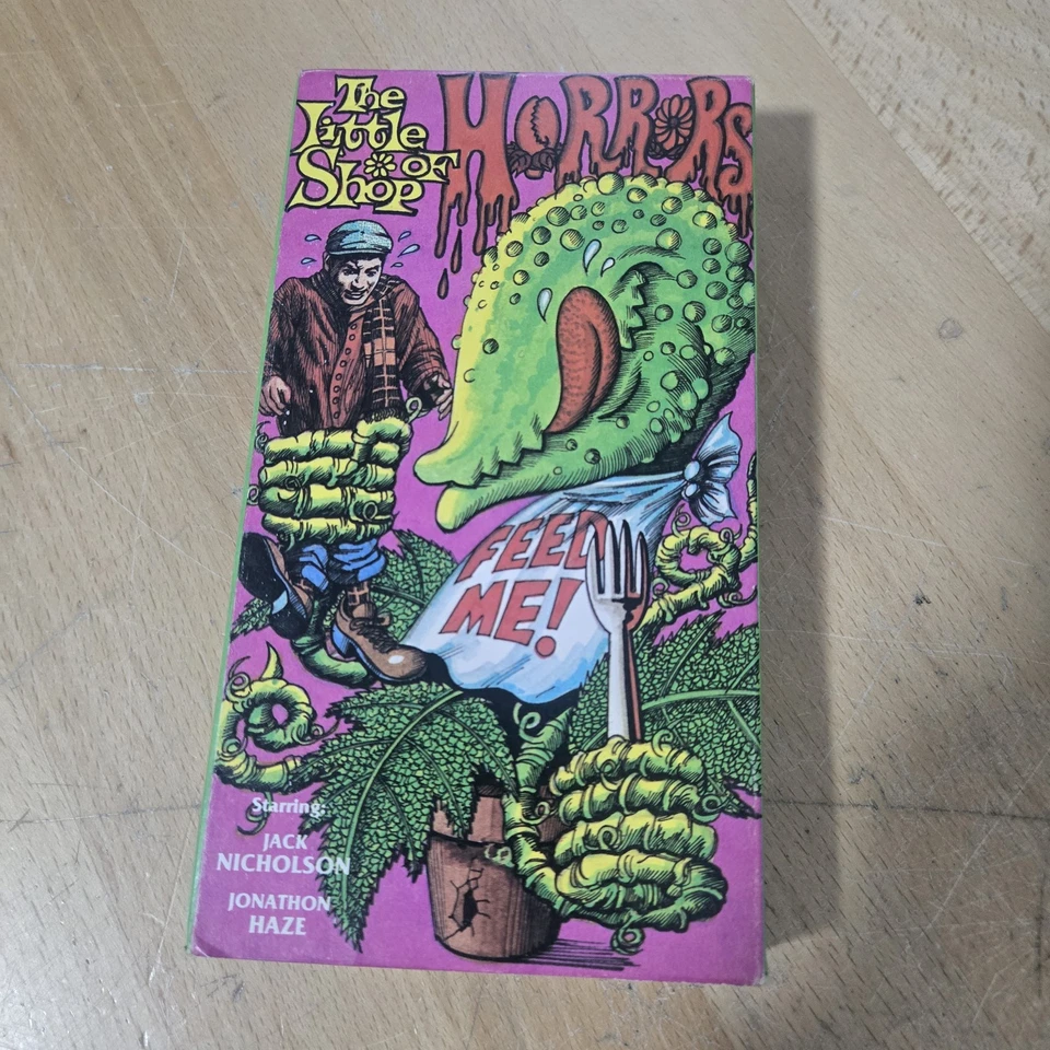 The Little Shop Of Horrors 1987 Star Classics VHS Tape  Tested/Working Clean Foto 3 de 4