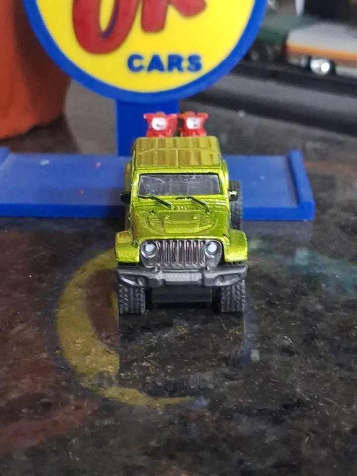 Jeep Gladiator 2020 Hotwheels personalizado ruedas intercambiadas y sueltas Foto 2 de 4