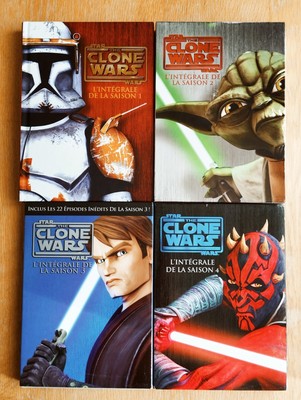 Star Wars Clone Wars Staffel 1 bis 4 DVD