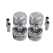 DNJ Piston Set for 1 Engine .020in .50mm Oversize with Piston Pins Direct Fit