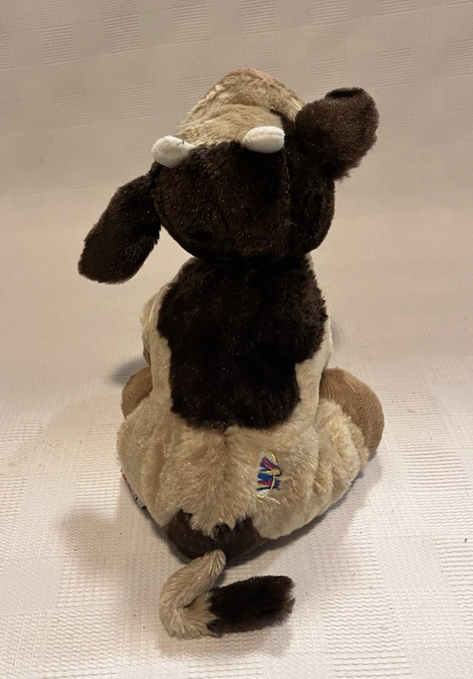 Ganz Webkinz Brown Cow Stuffed Plush Animal HM197 - Image 3 of 4