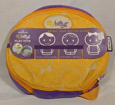 Hallmark Kids Itty Bitty Bittys Play Tote Backpack - Purple  Yellow New W/Tags