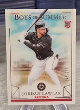 Jordan Lawlar 2024 Panini Boys of Summer /275 Rookie #65 Diamondbacks RC