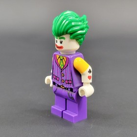 LEGO Batman Movie The Joker Minifigure 70906 Joker Notorious Lowrider A+ Nice!