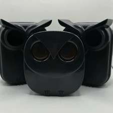 HTZSAFE Owl Home Security Wireless Driveway Alarm 1 Receiver + 2 Sensors