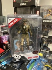 McFarlane DC Steve Trevor Platinum Edition NEW Page Puncher Wonder Woman Comic