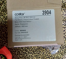 Corning Microplate with Lid 96 Well Sterile Polystyrene ,Total of 7