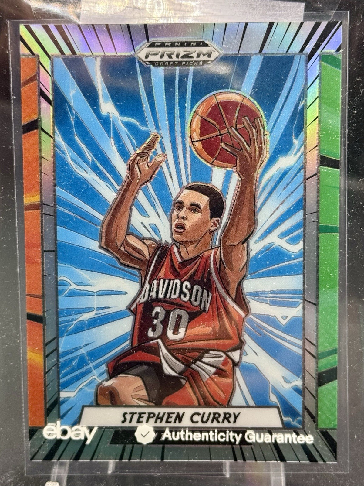2024 Panini Prizm Draft Picks Stephen Steph Curry Manga Case Hit SSP