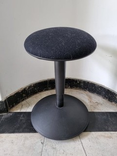 Nilserik Stehhilfe Hocker ergonomisch Textilpolster IKEA Drehhocker Büro