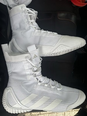 Adidas Speedex 23 Herren Boxing Schuh Größe 47 1/3 Weiß 1 mal gebraucht