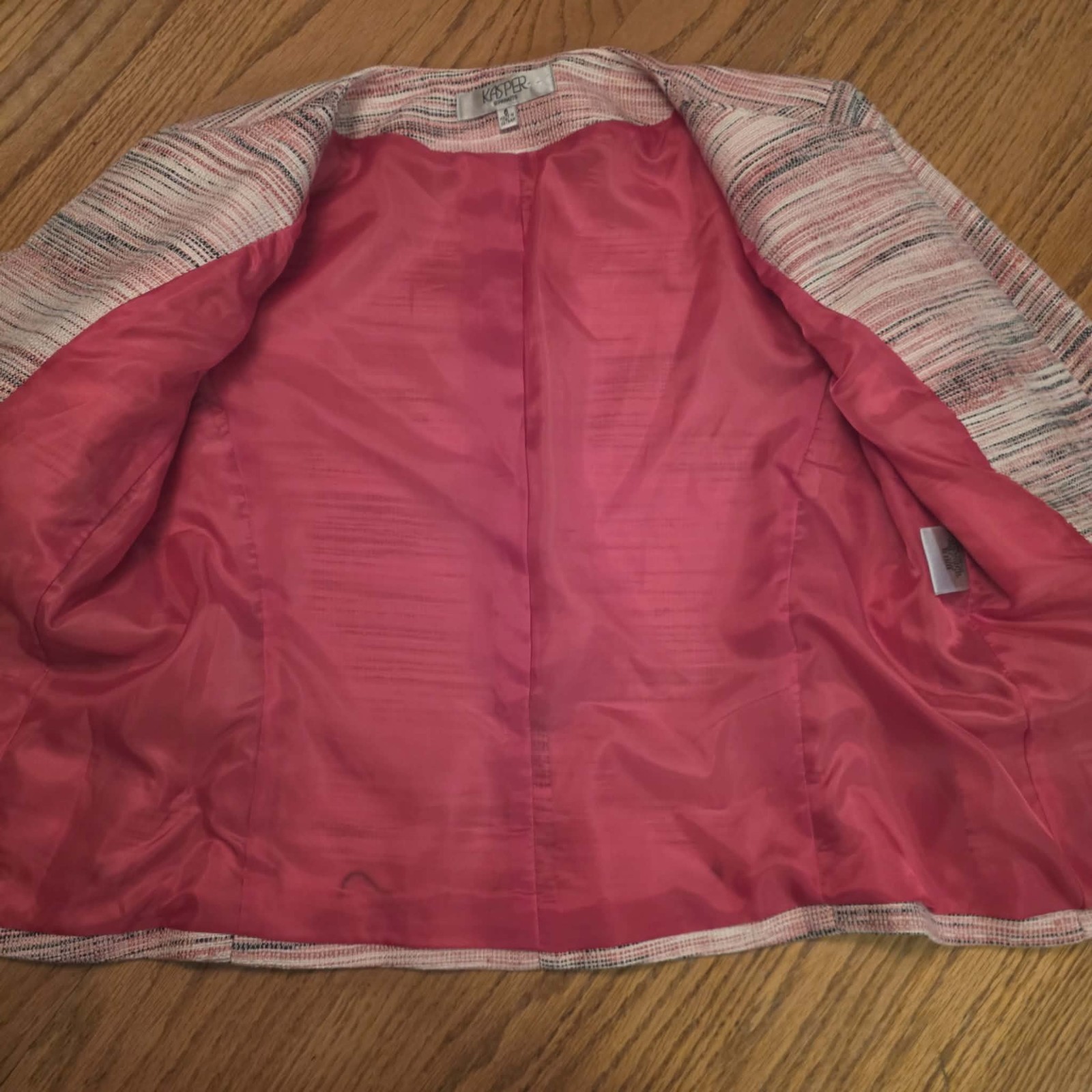 KASPER JACKET COAT SEPARATES MULTICOLOR SIZE 6 - image 3