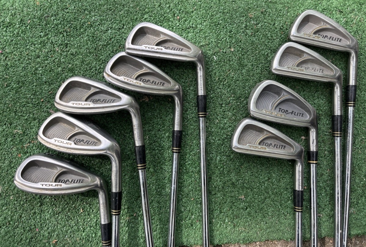 スポルディング SPALDING TOP-FLITE TOUR MID-SIZE Spalding Top Flite Tour Irons Mid Size Regular Steel 3-SW