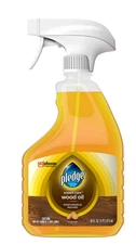 Pledge Expert Care Wood Oil, Moisturizes & Revives, Orange Scent,  16 Fl. Oz.