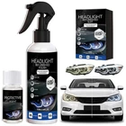 Car Headlight Restoration Kit, Headlight Refurbished Suit for Yellowed Headlamps
