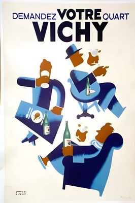 Campari Bitter Aperitif Poster (1957)   - Vintage Ad Art - 24x36  - Hi-Res 