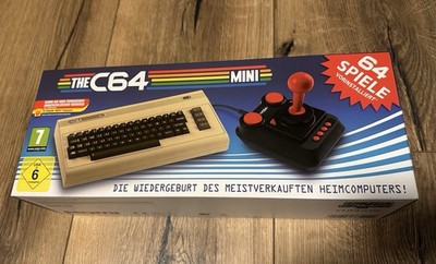 The C64 Mini Retro-Konsole, C64-DESIGN, 64 Spiele