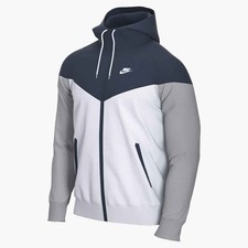 Nike Men s Windrunner Hooded Jacket CU9474-420 Navy/g/w LARGE UNOPENED PACKAGE
