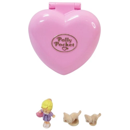 Polly Pocket Vintage 1993 Kozy Kitties Kittens Bluebird Toys