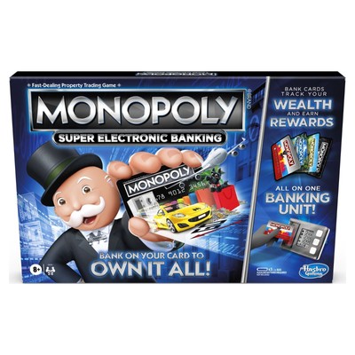 Monopoly Super Electronic Banking Board Game Electronic Banking Unit