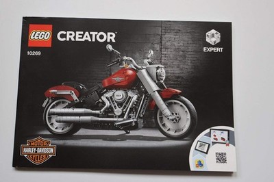 LEGO  Creator Expert 10269 Harley-Davidson  Fat Boy  Instruction Manual Only!