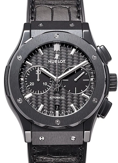 Hublot — Hublot Classic Fusion Chronograph Black Magic 521.CM.1771.RX CE 45mm #KMW755