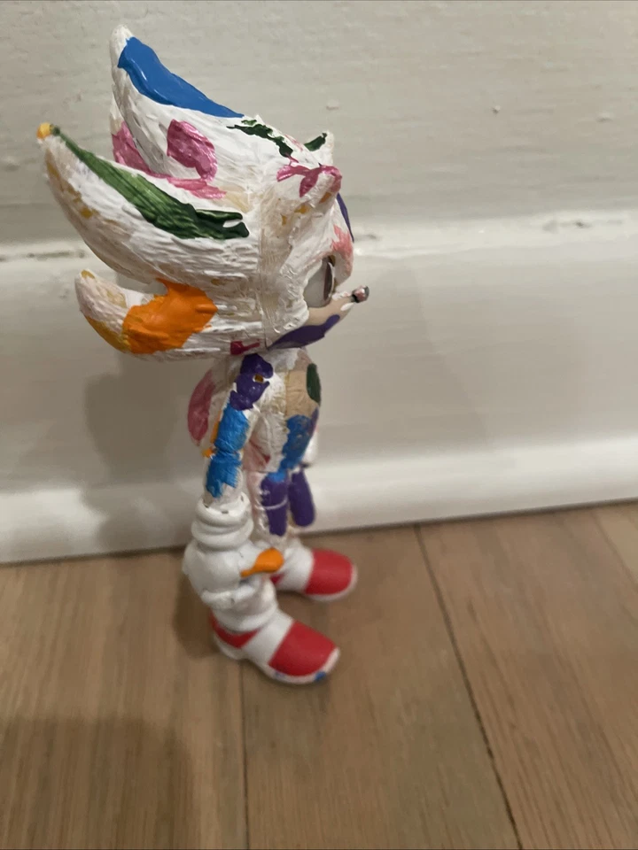 Sonic the Hedgehog 3 Movie Action Figure Iight Up Hypersonic Custom - Image 4 of 4