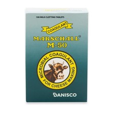 Marschall Rennet Tablet Vegetable Rennet 100 PCS Box M50 Cheese Coagulant
