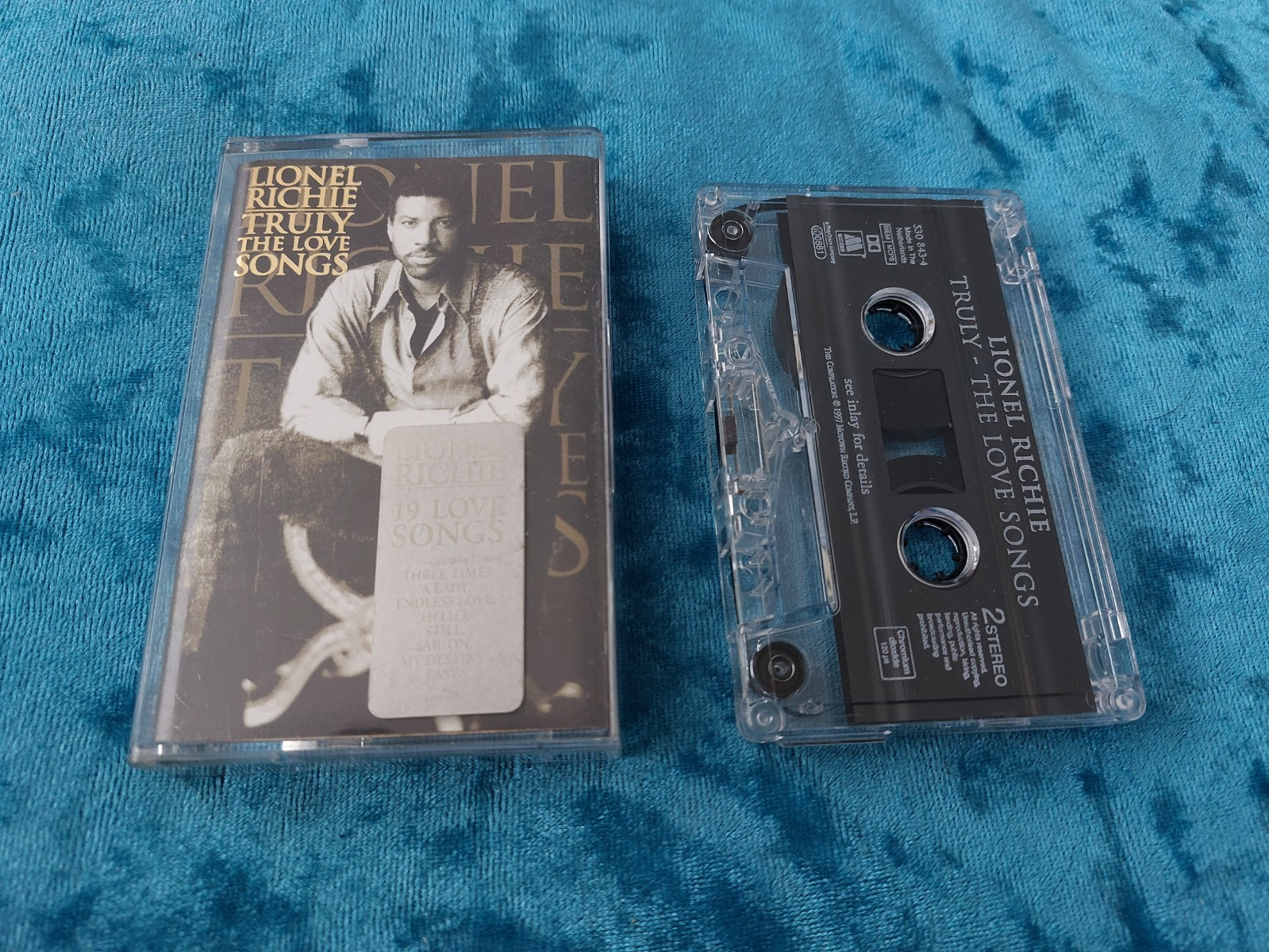 Lionel Richie – Truly ~ The Love Songs Cassette Album Excellent 1997