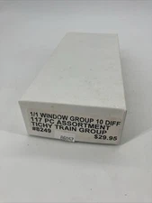 Tichy Train Group HO Scale #8249 (1/1 Window Group 10 Diff. 117 PC Assortment)