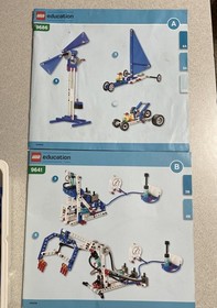 LEGO EDUCATION Simple Power Machine Set  9686 Part 9641 Pneumatic 9688 Energy #3