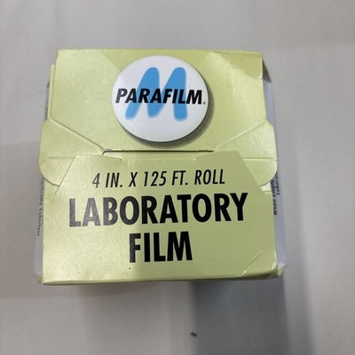  Brand new one roll Parafilm retail  4in (inches) x125FT (ft) (10cmx38m)