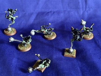 Goblin Loonsmasha Fanatics X6 sehr gut bemalt Gloomspite Gitz Warhammer (GB25)