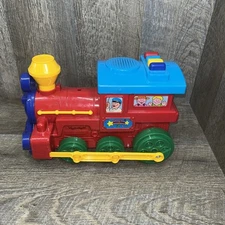 Creatoy Choo - Choo Fun Train 1991 *Does Run / Does Light Up* ~ Read! Retro