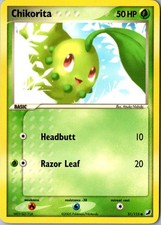 Chikorita 51/115 Common Unseen Forces LP Pokemon Card on eBay